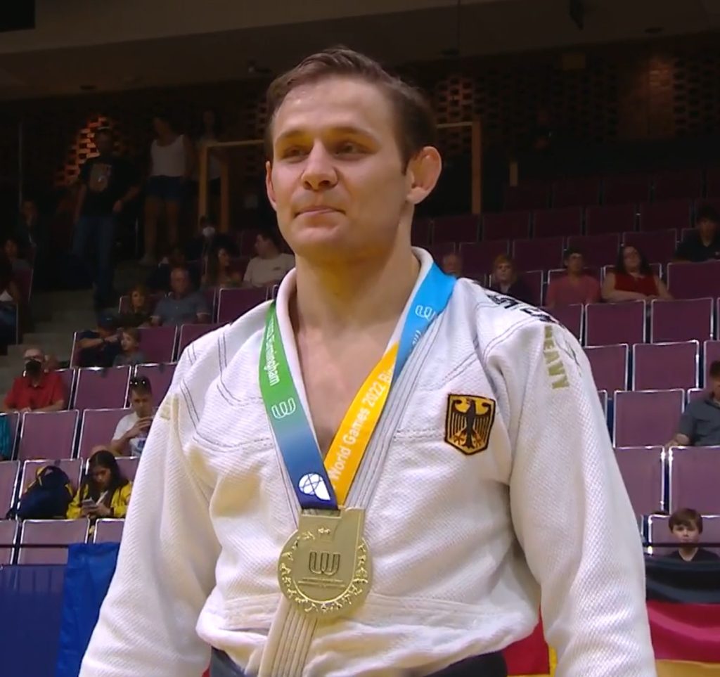 Ju-Jitsu Kämpfer Salmanow holt Gold bei den World Games nach Zeitz